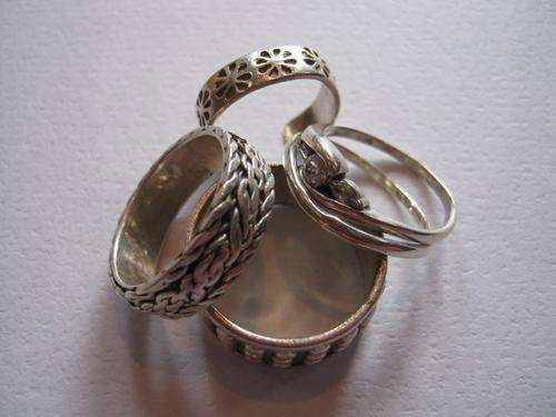 Sterling Silver Rings - Lot 3
