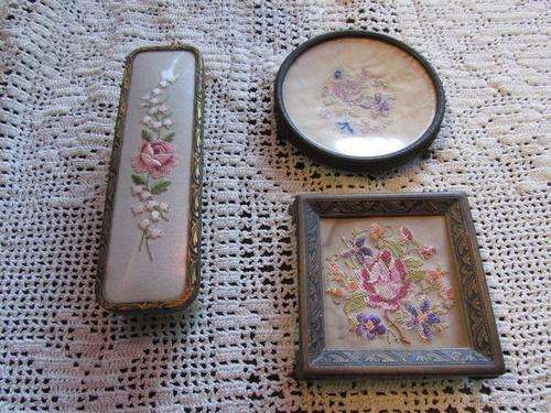 A Lovely Vintage Dressing Table Set