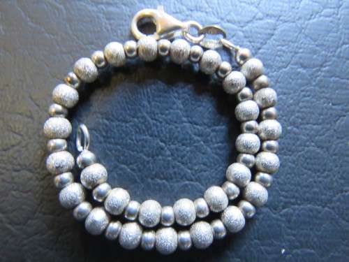 Stunning Sterling Silver Ball Bracelet