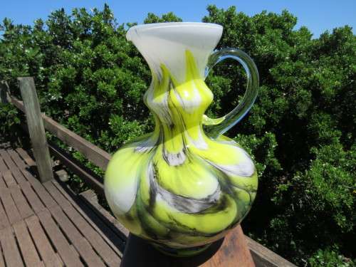 A Stunning Vintage Glass Jug