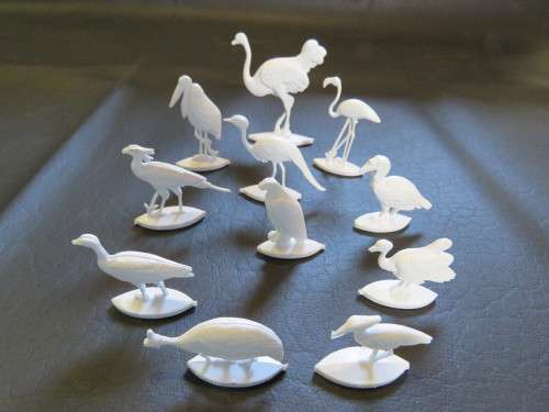 11 Vintage FANTA Birds as one lot