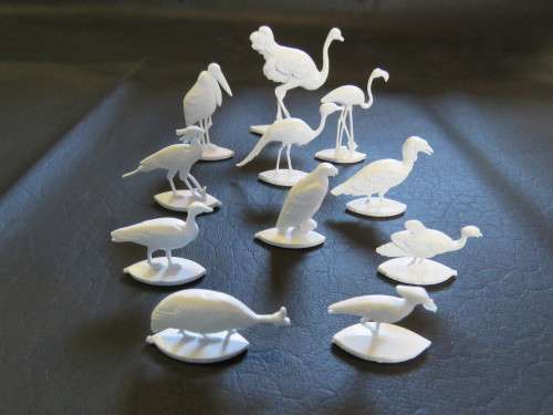 11 Vintage FANTA Birds as one lot