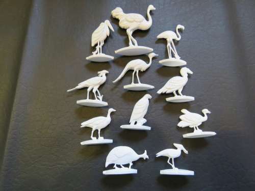 11 Vintage FANTA Birds as one lot