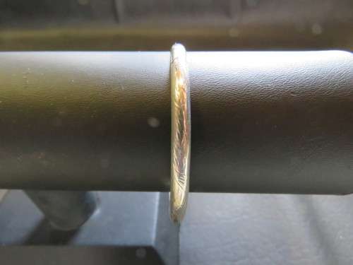 Sterling Silver Fully Engraved Hinged Bangle