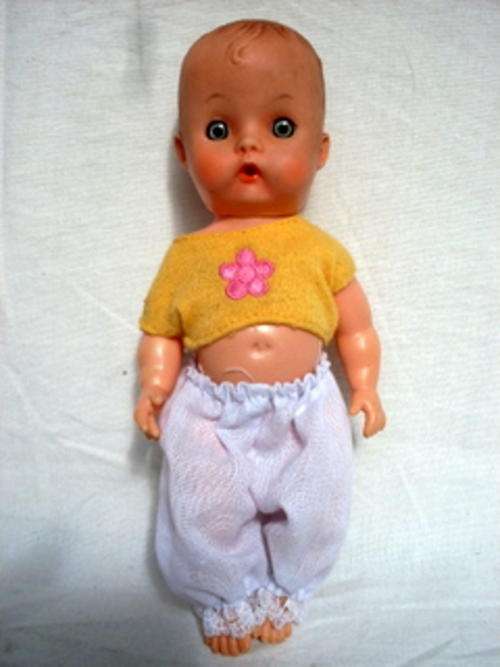 SMALL DOLL 19CM  JAPAN OLD