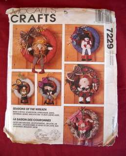 McCALLS CRAFTS PATTERN