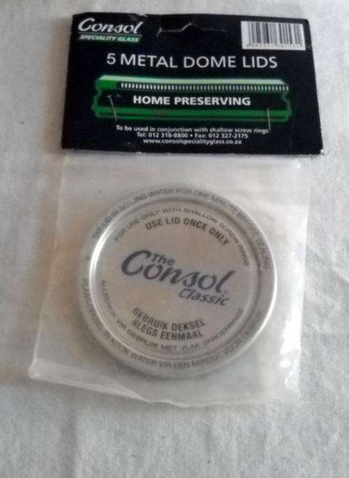 CONSOL METAL DOME LIDS