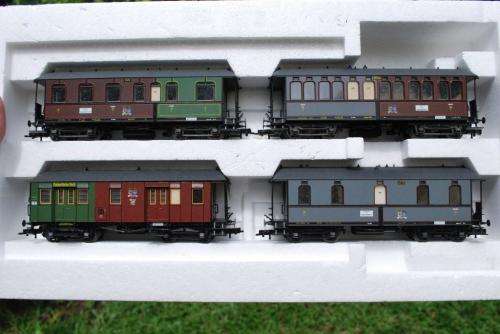 Liliput HO Langenschwalbacher Set 4 wagons