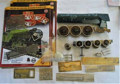 Flying Scotsman, scale O, Hachette kit.