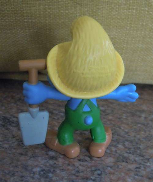 Smurf, assortment of 5, approx.70 - 80 mm high