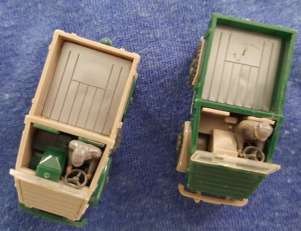 Wiking hO, MB unimog 2x with driver, collector`s item.