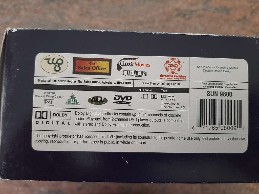 John Wayne Movie collection, 5 DVD set