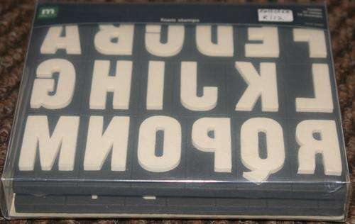 Making Memories Foam Stamps - franklin