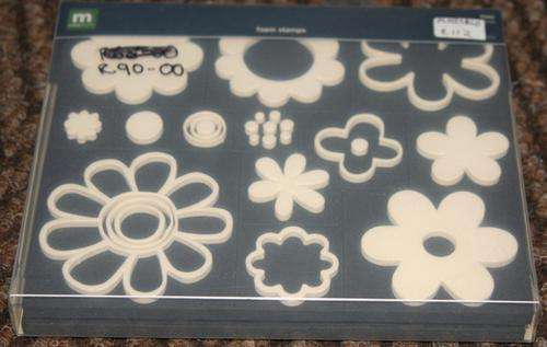 Making Memories Foam Stamps - flowers