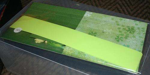 Green Scrap-a-Tin Kit