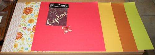 Citrus  Scrapbook Kit 006