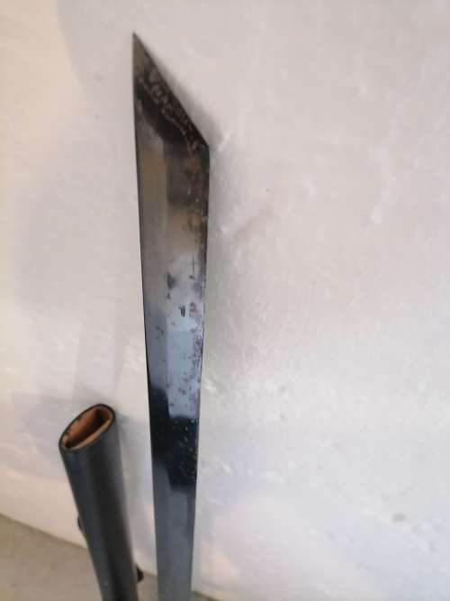 Katana Straight Blade/ Ninja Sword - Stealth black blade