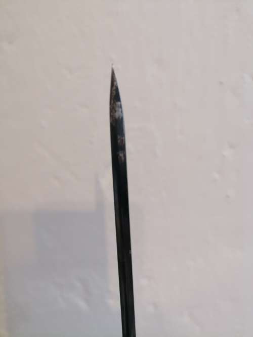 Katana Straight Blade/ Ninja Sword - Stealth black blade