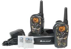 Midland LXT385VP3 22-Channel FRS/GMRS Radio (Camouflage)