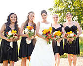 Infinity, Twist, Convertible Bridesmaids Wrap Dress. Short. More than 10 styles in one dress!!    !!