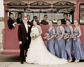 Infinity,Twist,Convertible Bridesmaids Wrap Dress. LONG. Boob tube, Buckles + Bra CLip FREE!