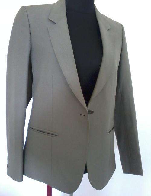 Ladies Fully Lined Khaki Jacket. Size 12.