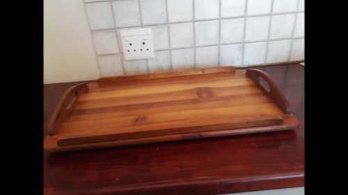 Large Wooden Serving Tray