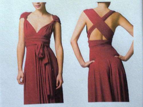 Ladies Infinity,Twist,Convertible Wrap Dress. Long. Can be wraped in more than 10 different styles!!