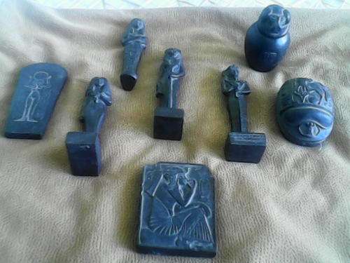 EGYPTIAN FIGURINES