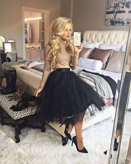 Tulle skirt