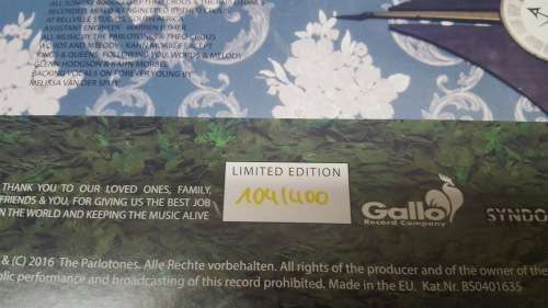 The Parlotones LP / Record  - Antiques & Artefacts - Limited Edition No 4 of 400 - Signed