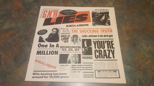 Guns N' Roses - G N' R Lies - Lp / Record / Vinyl - 1988 Original press