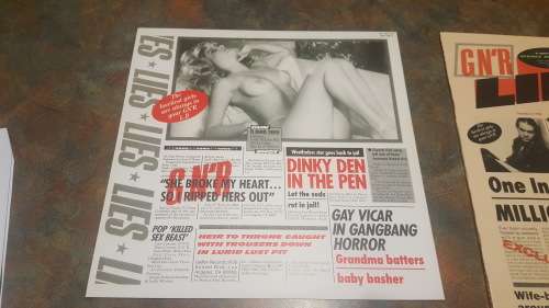 Guns N' Roses - G N' R Lies - Lp / Record / Vinyl - 1988 Original press