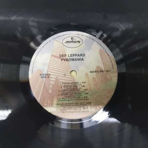 Def Leppard - Pyromania - Vinyl Vg + Sleeve Vg  - US 1983