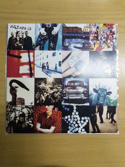 U2 Achtung Baby Vinyl LP South Africa 1991 - STARC 5876