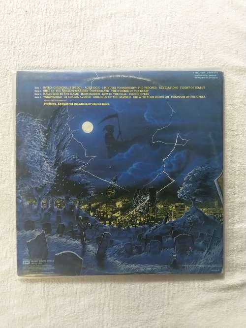 Iron Maiden - Live After Death - SA - 1985 - Sleeve VG+ LP VG+