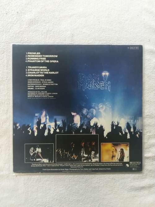 Iron Maiden - UK - 1980 - Sleeve VG+ LP VG+
