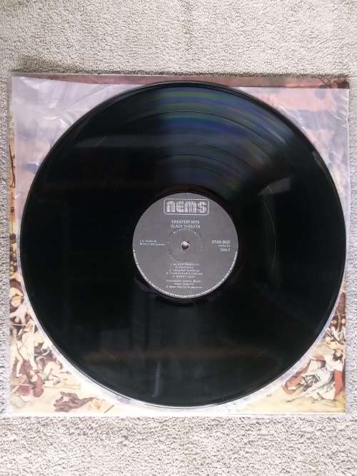 Black Sabbath - Greatest Hits - SA - 1977 - Sleeve EX LP VG+