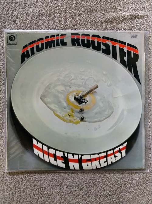 Atomic Rooster - Nice n greasy - SA - 1973 - Sleeve VG+ LP VG+