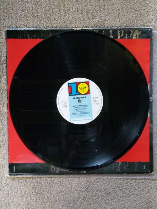 ManOwar - Sign of the hammer - UK - 1984 - Sleeve VG+  LP VG+