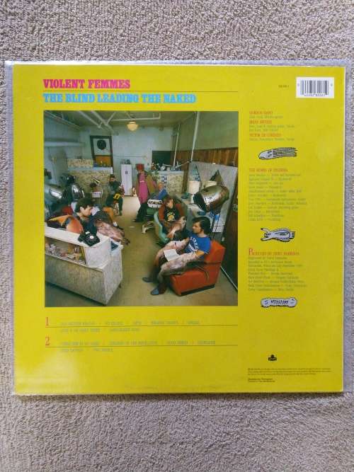 Violent Femmes - The Blind Leading the Naked - Netherland - 1986 - Sleeve EX  LP VG+