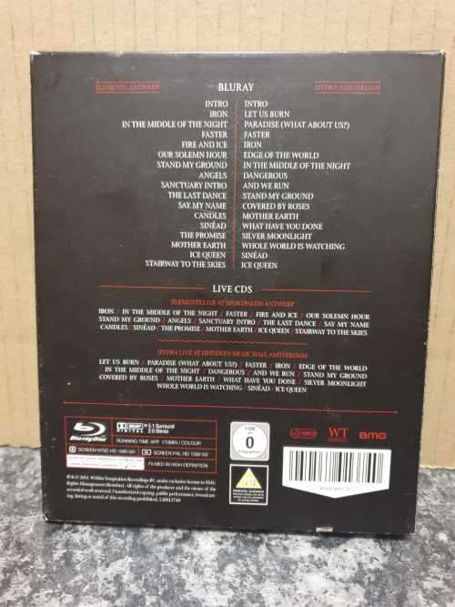 Within Temptation: Let Us Burn - Elements and Hydra Live In Concert Blu-ray DVD