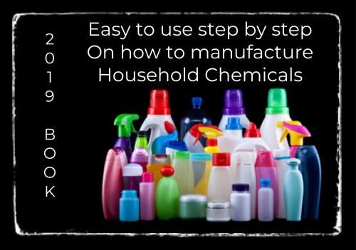 Household Chemical Recipes 30 Recipes