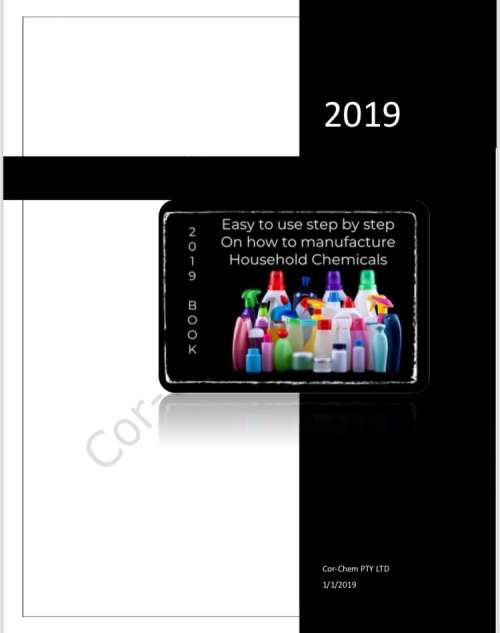 Household Chemical Recipes 30 Recipes