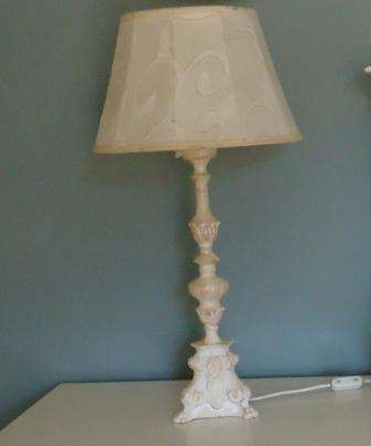 Winter white table lamps