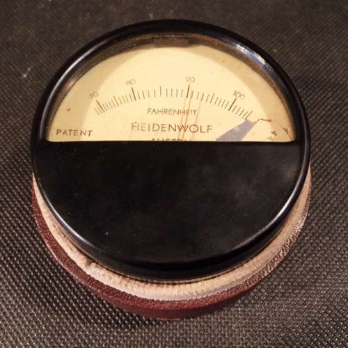 RARE German Heidenwolf Fahrenheit Meter (Original Box)