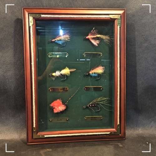 Framed Fly Fishing Lure Display!!!