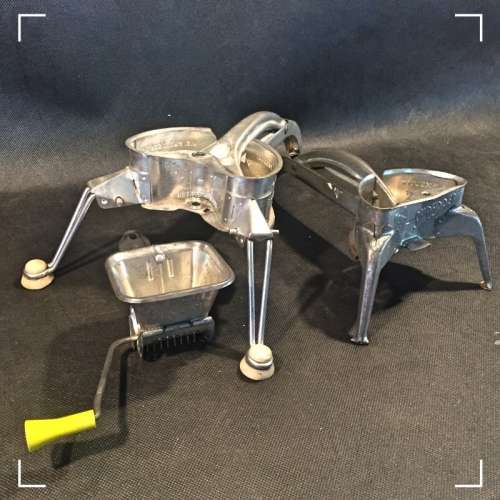 Vintage French Mouli Parsmint Kitchen Grater and Mixer Combo!!! (Bid for all)