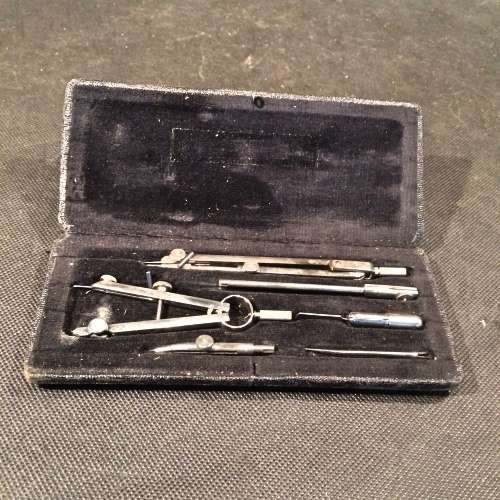 RARE ANKER S400 Drawing Instruments Protractor Set