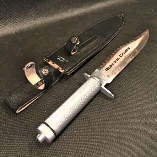 Large Robinson Crusoe F.E.S Rostfrei Super Survival Knife